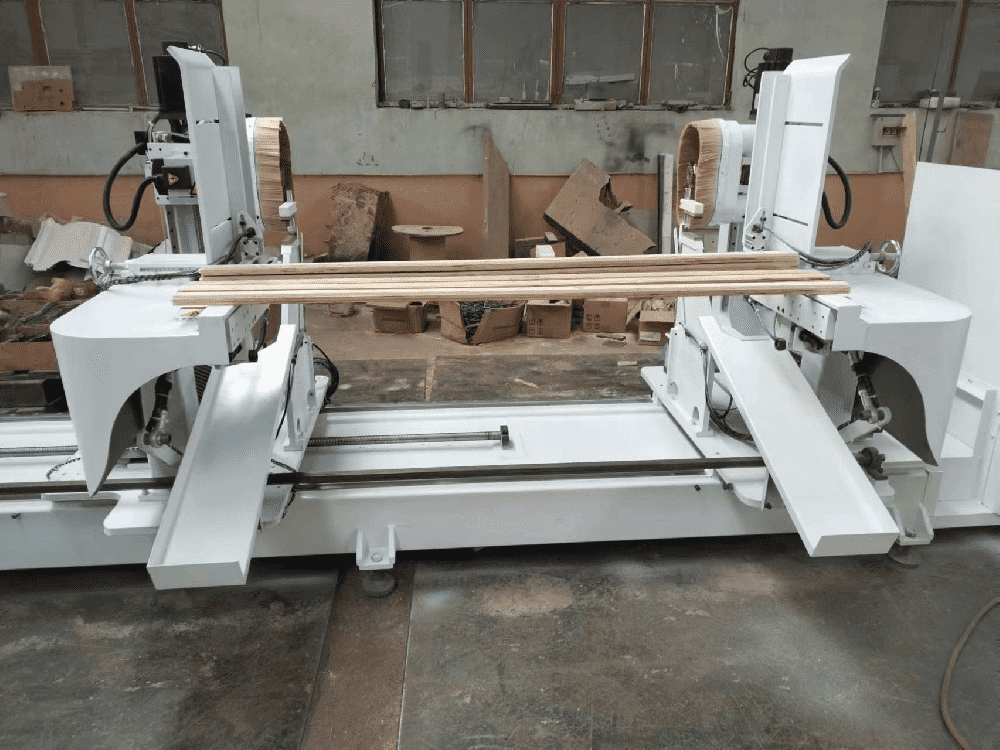 華洲數控雙端開榫機省時、省力、更省人工_數控開榫機_華洲數控發布